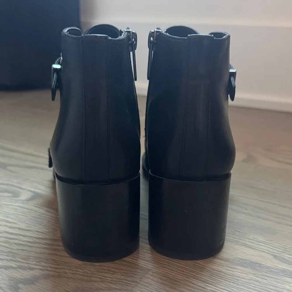 SAM EDELMAN Reese Pony Hair Leather
Ankle Boots - Picture 8 of 8